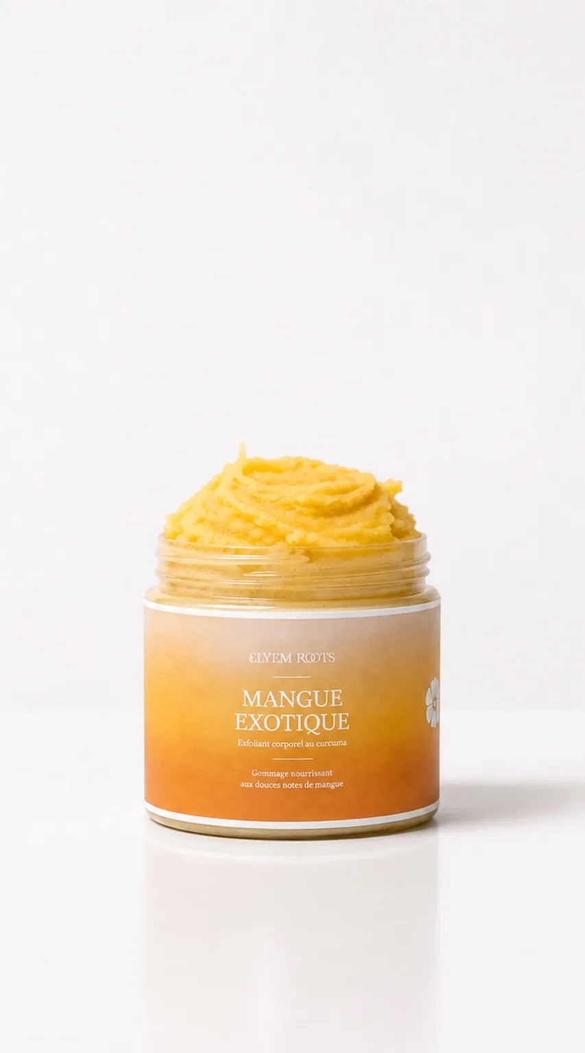 Gommage au curcuma | Mangue Exotique